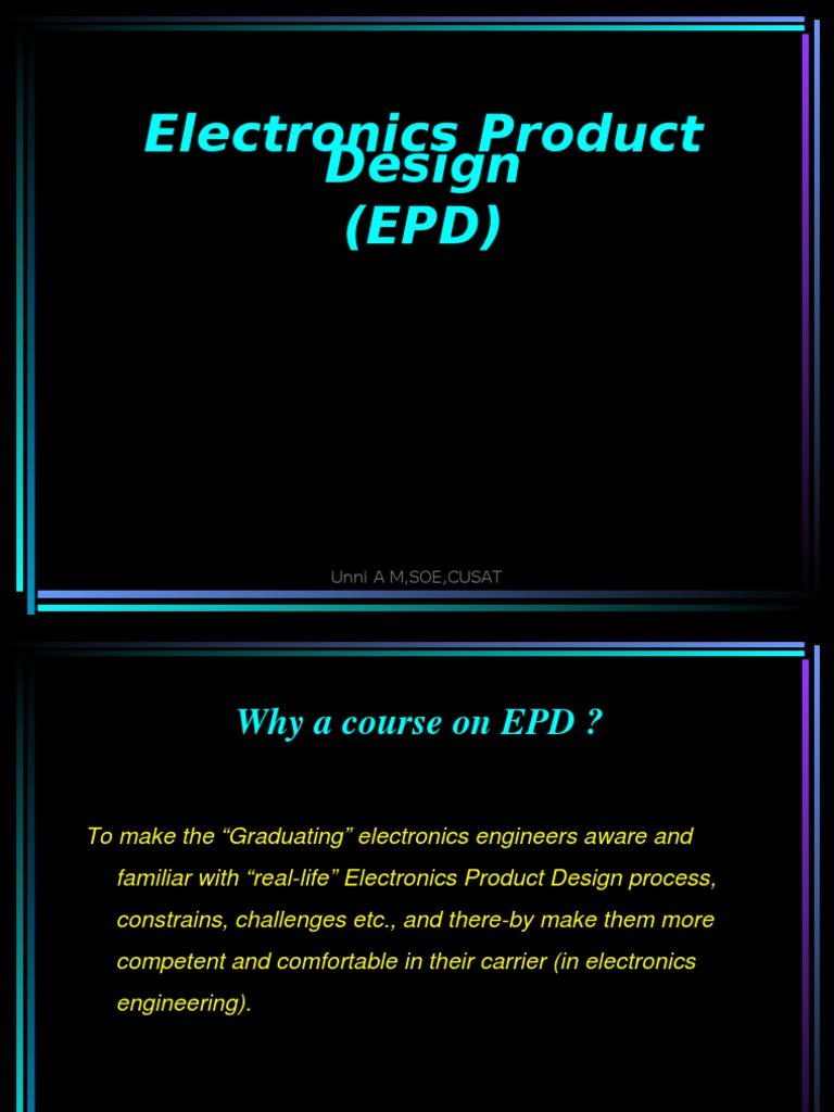 EPD-Concept To Product-1 | PDF | Product Lifecycle | Electromagnetic ...