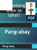 Pang-Abay (Pananggi at Panang-Ayon)