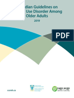 Canadian Guidelines On Alcohol Use Disorder Among Older Adults