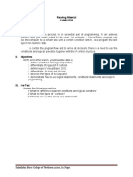 RM 18 - Conditional, Logic and Loops