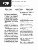 Knowledge Approximations and Representations in Binary Granular Computing