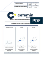 SMA CTC OD 15 Estándar Materiales Peligrosos