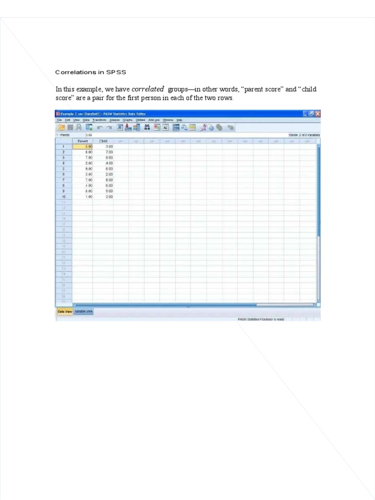 PDF Correlation Analysis | PDF | Correlation And Dependence ...