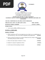 University Examinations: (A Constituent College of Chuka University