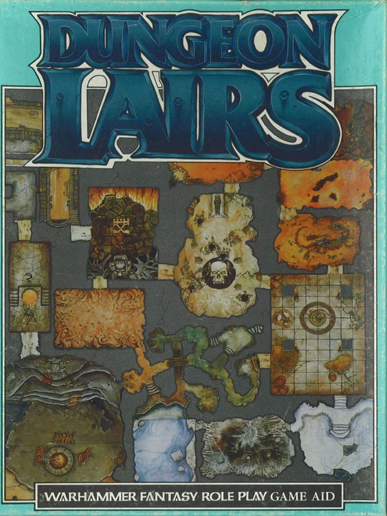 Games Workshop - Dungeon Lairs 1987 | PDF