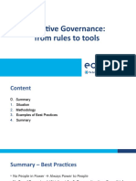 Effective Governance - From Rules To Tools