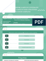 Makalah METODE TEKNIK SAMPLING SYSTEMATIC RANDOM SAMPLING DAN STRATIFIED RANDOM SAMPLING
