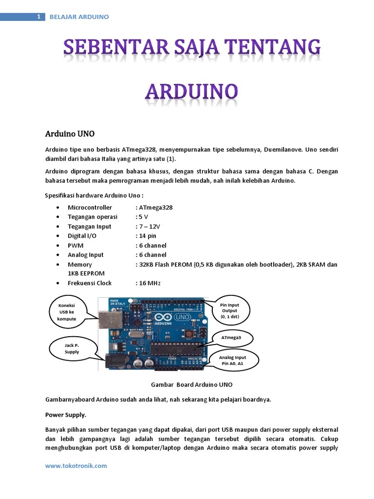Modul 2 Kendali Robot Menggunakan Mikrokontroller Arduino UNO | PDF