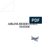 Airline Reservation System