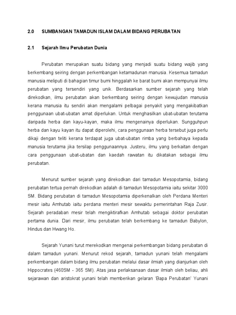 Perubatan Islam Pdf - Kronis g