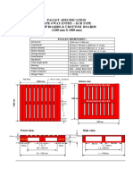 Pallet Specification 1.0m X 1 2m - ECR. T
