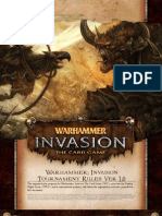 Warhammer Invasion Tournament Rules