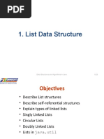 List Data Structure: Data Structures and Algorithms in Java 1/23