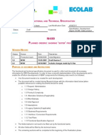 Production Team 4/18/2011 Draft Specification, Development, Report, M-080, Sister Product