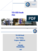 TÜV SÜD South Asia Training Program on ASME Sec IX Welding Procedures and Welder Qualification