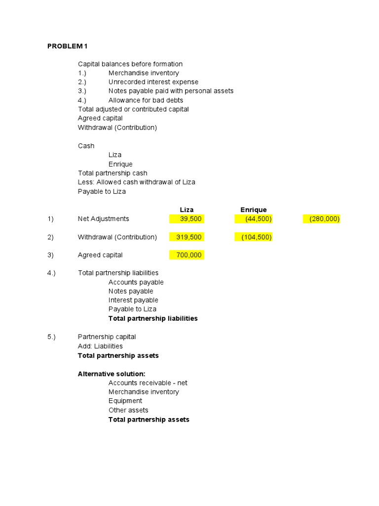 Q2 Partnership Operations | PDF | Expense | Depreciation