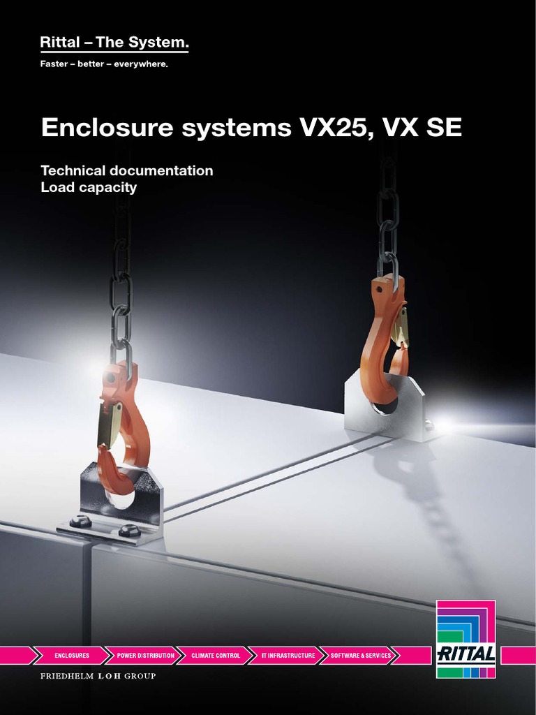Rittal 8808000 Load Brochure 3 6979 | PDF | Door | Crane (Machine)