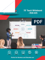 IR30-82S Interactive Whiteboard 78inch