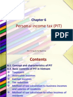 Personal income tax (PIT) : PGS.,TS Nguyễn Thị Thanh Hoài 1