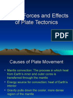 Driving Forces and Effects of Plate Tectonics