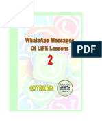 WhatsApp Messages of LIFE Lessons 2 (PDF eBook))