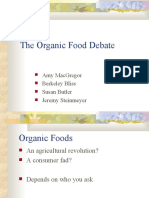 Organic Food Debate