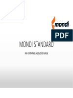 MONDI STANDARD controlled production areas