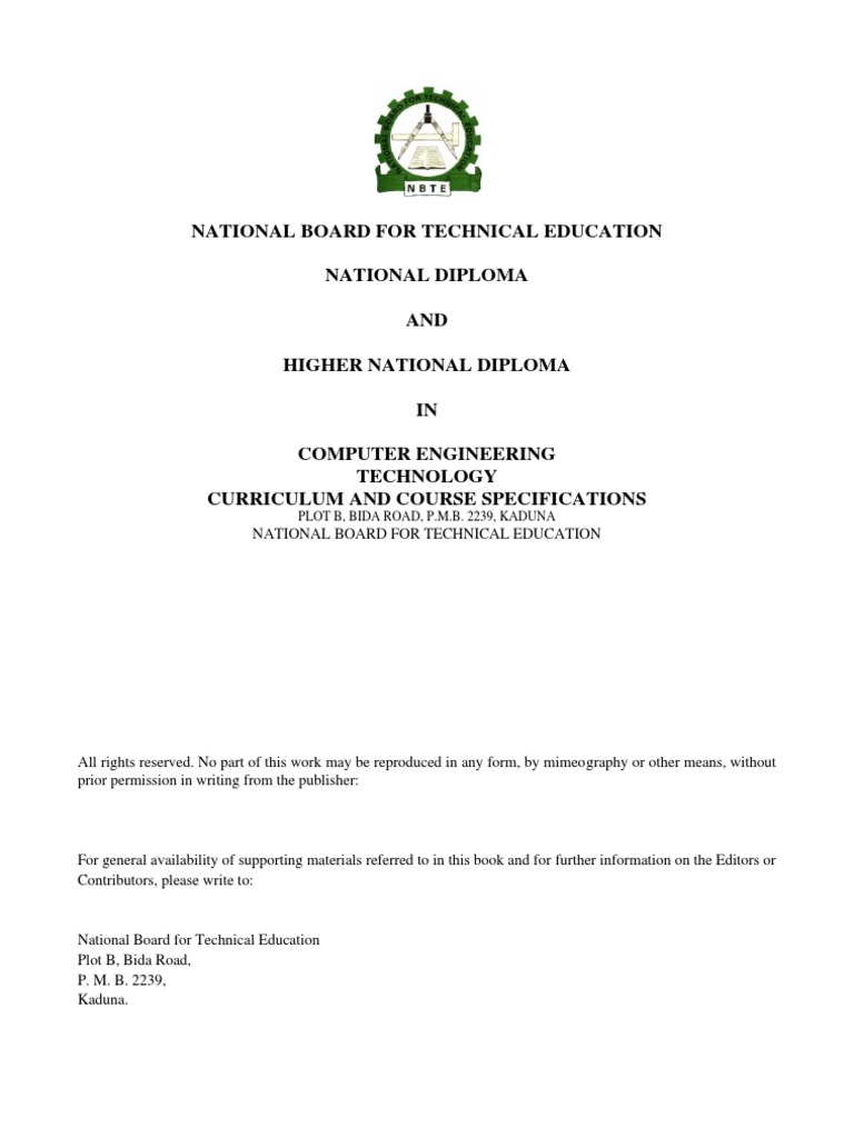 ND & HND Computer Engineering Curriculum | PDF | Force | Friction