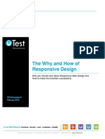 The Why and How of Responsive Design: Whitepaper