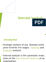 IV. Internal Analysis