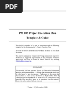 Project Executive Plan PM 005