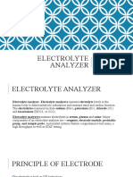 Electrolyte Analyzer