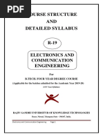 Ece r19 Ay19-20 Course Structure