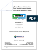 Comprehensive risk evaluation for under construction projects