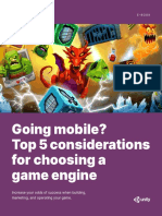 Top 5 Considerations For Choosing A Game Engine