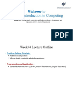CS 211: Introduction To Computing