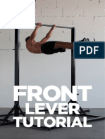 Front Lever Tutorial