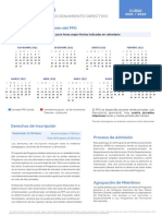 Calendario Oficial PPD 2021