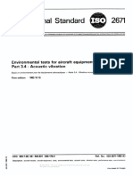 International Standard 2671: Environmental Tests For Aircraft Equipment - Part 3.4: Acoustic Vibration