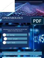Epidemiology: By: Alexis Ima G. de Leon, RN
