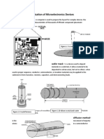 Module 3 Fabrication of Microelectronics Devices