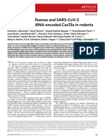 Treatment of Influenza and Sars-Cov-2 Infections Via Mrna-Encoded Cas13A in Rodents