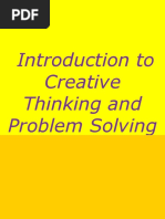 Download Introduction to Creative Thinking and Problem Solving by Pulau Sepom SN53238591 doc pdf