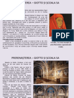 Prerenasterea - Giotto Si Scoala Sa