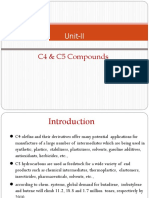 PCE2 UNIT-II-C4 and C5 Compounds