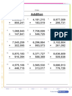 Addition Up To Millions Worksheet