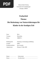 Download Die Bedeutung von Naturerfahrungen fr Kinder in der heutigen Zeit by Maximilian Kleis SN53238768 doc pdf