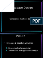 Conceptual Database Design