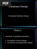 Conceptual Database Design