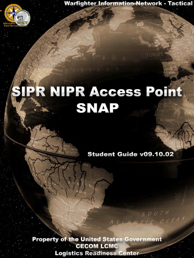 SIPR/NIPR Access Point Overview | PDF | Communications Satellite | Radio